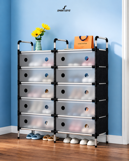 Zapatera Doble Organizadora de Zapatos – 81 x 28 x 110 cm