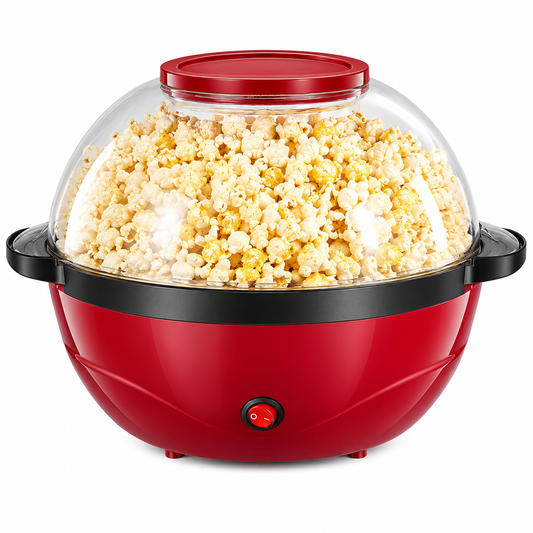 Máquina de Palomitas Eléctrica – Color Rojo