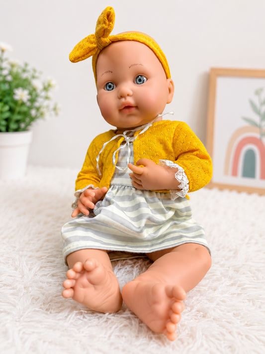 Muñeca Baby Doll Lovely Newborn Baby 16" | Muñeca Realista para Niños