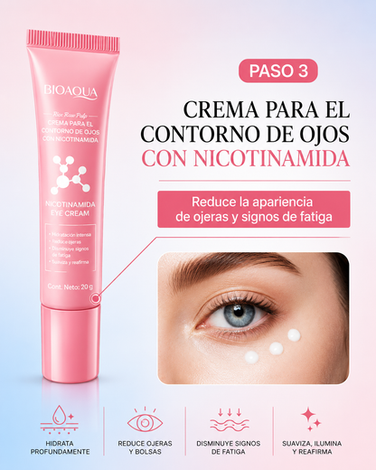 Kit de Cuidado Facial BIOAQUA con Nicotinamida