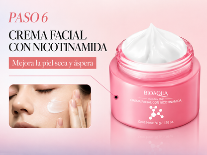Kit de Cuidado Facial BIOAQUA con Nicotinamida