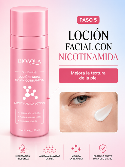 Kit de Cuidado Facial BIOAQUA con Nicotinamida