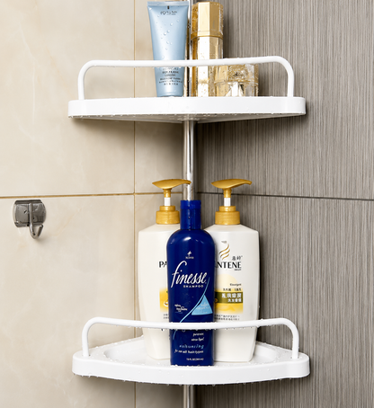 Esquinero Organizador de Baño – 4 Estantes, Acero Inoxidable