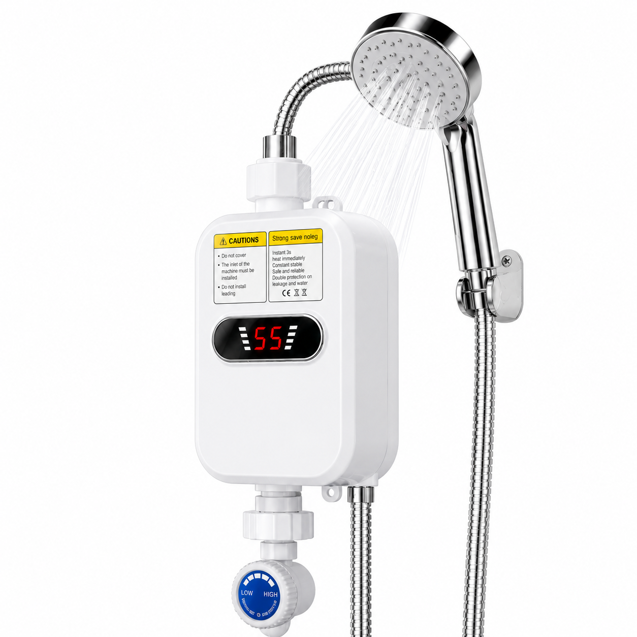 Ducha Eléctrica 110V con Calentador Incluido MOD RX-021