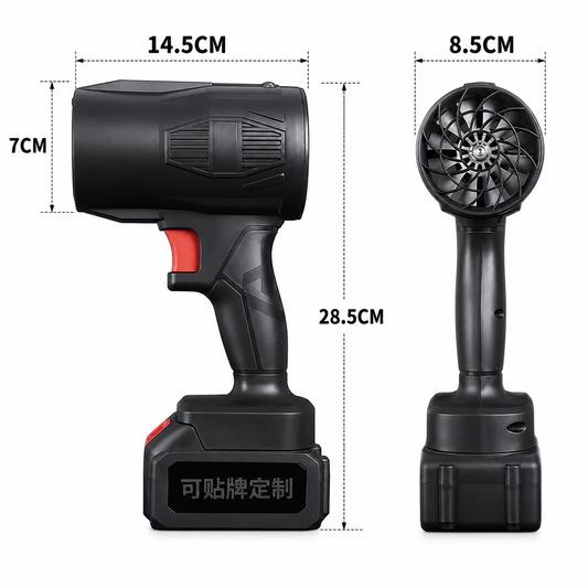 Soplador Turbofán Inalámbrico Serie Huracán – 48V