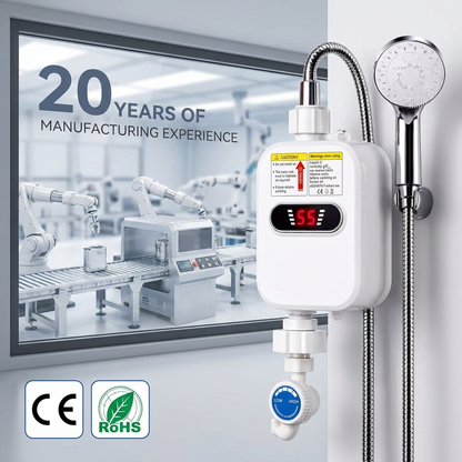 Ducha Eléctrica 110V con Calentador Incluido MOD RX-021