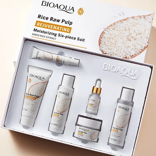Kit de Cuidado Facial BIOAQUA Rice Raw