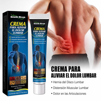 Crema South Moon – Alivio para Dolor Lumbar y Muscular