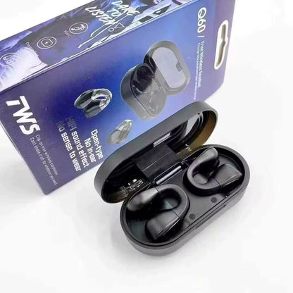 Audífonos Inalámbricos Q60 TWS Pure Bass – Open-Ear Clip-On