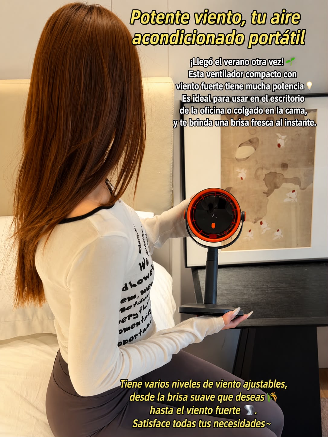 Ventilador de Circulación y Purificador de Aire 2 en 1 – Inalámbrico y Portátil