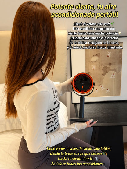 Ventilador de Circulación y Purificador de Aire 2 en 1 – Inalámbrico y Portátil