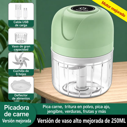 Mini Procesador Eléctrico Recargable