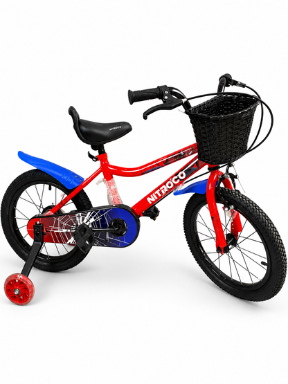 Bicicleta Infantil 20" Estilo Deportivo con Canasta