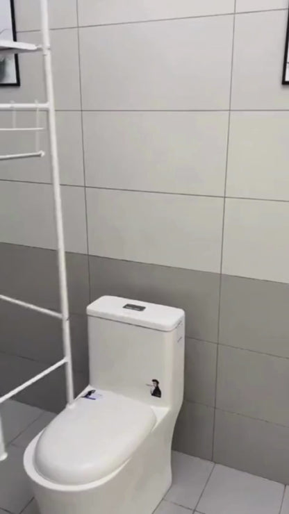 Organizador de Baño 3 Niveles con Accesorios – Acero Inoxidable Blanco