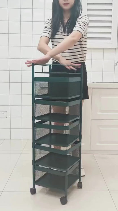 Organizador Vertical Cuadrado 5 Compartimientos 95 cm