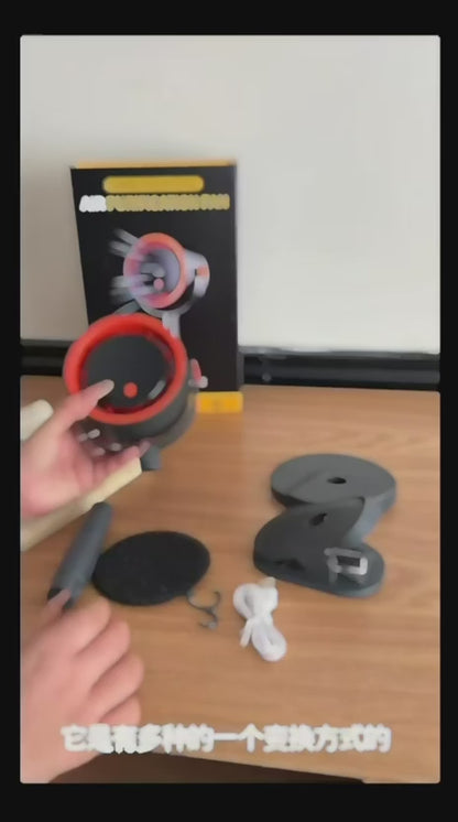 Ventilador de Circulación y Purificador de Aire 2 en 1 – Inalámbrico y Portátil